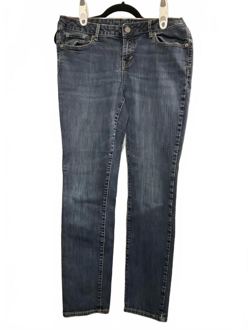 Aeropostale Womens Jeans W/torn Belt Loop normal skinny Size Reg 12